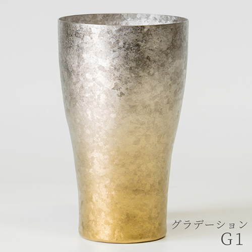 チタン二重タンブラー 窯創り マグナム グラデーションG1